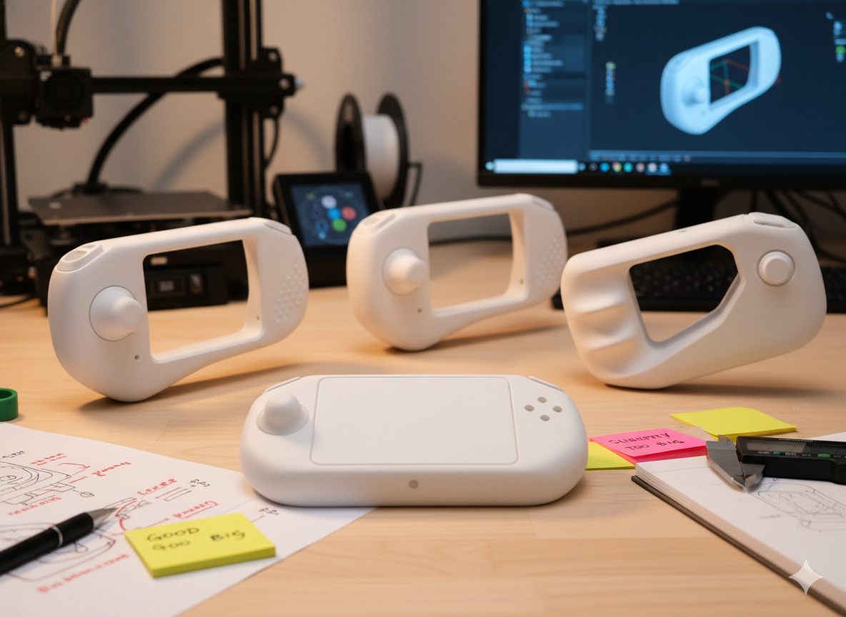 Product design prototype for consumer electronics