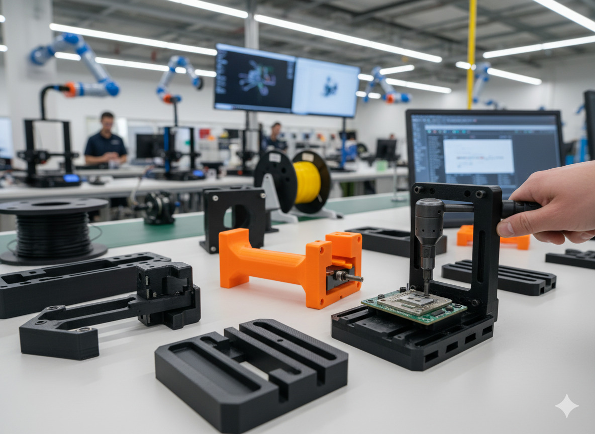 Industrial jigs and fixtures for manufacturing